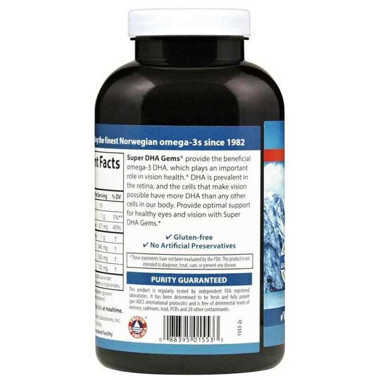 Super DHA Gems 500 Mg, CL
